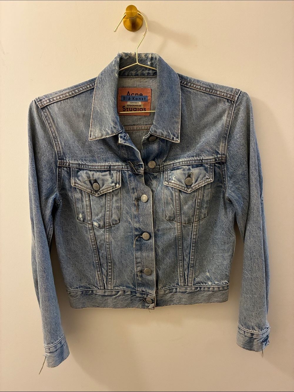 Acne Bla Konst Denim Jacket